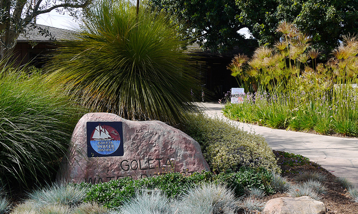 View from the Goleta Water District office
