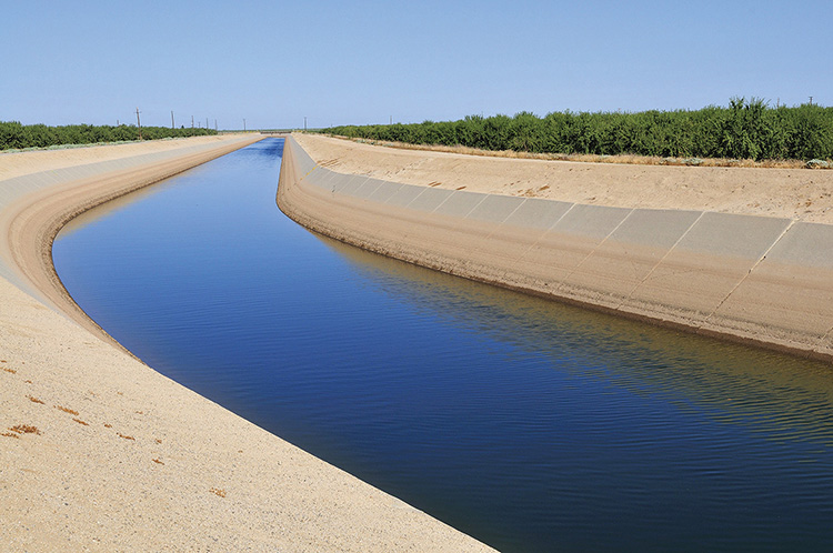 A massive aqueduct